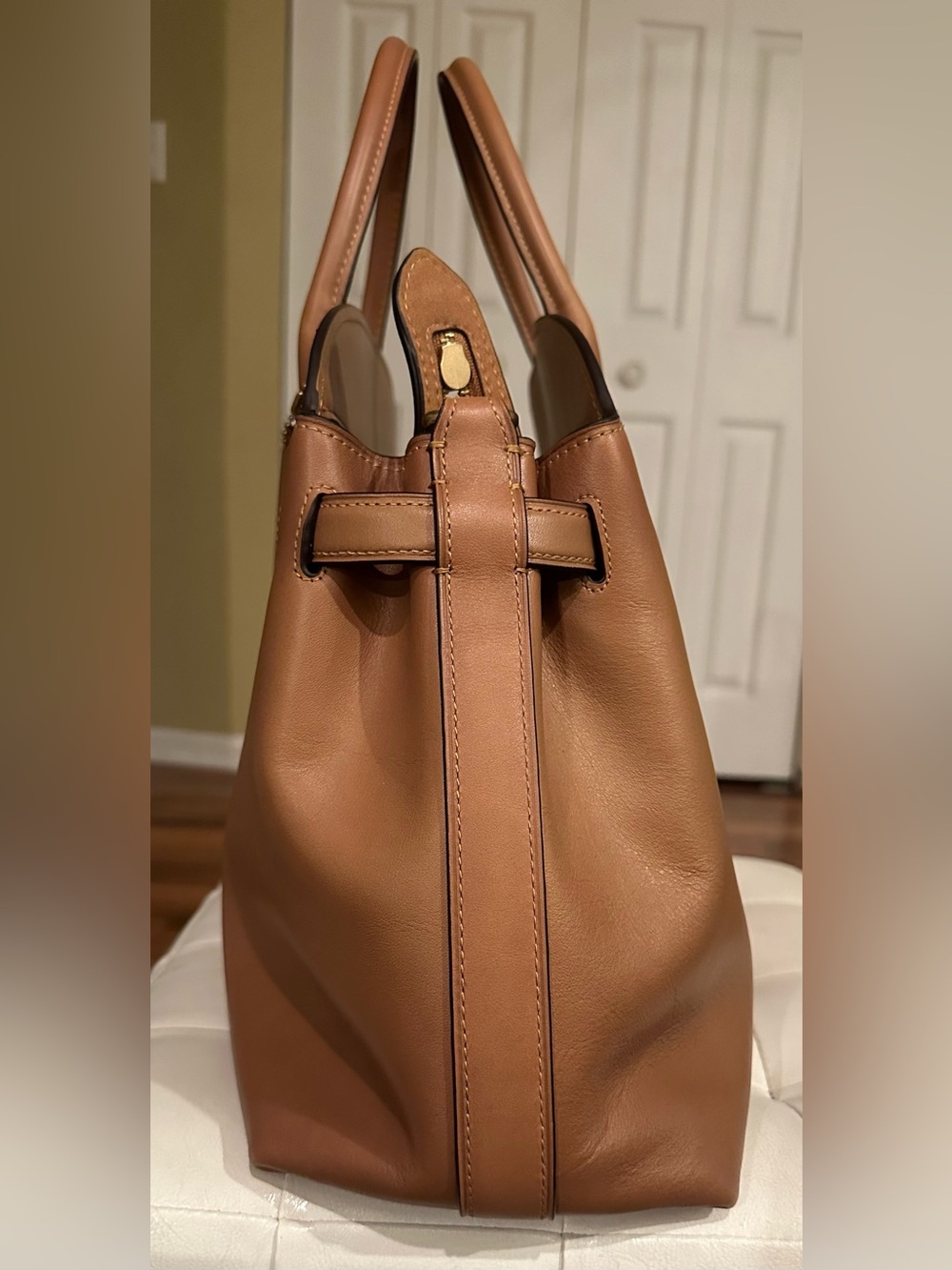 COACH Soft Empire Carryall 40 Honey - Picture 5 of 11